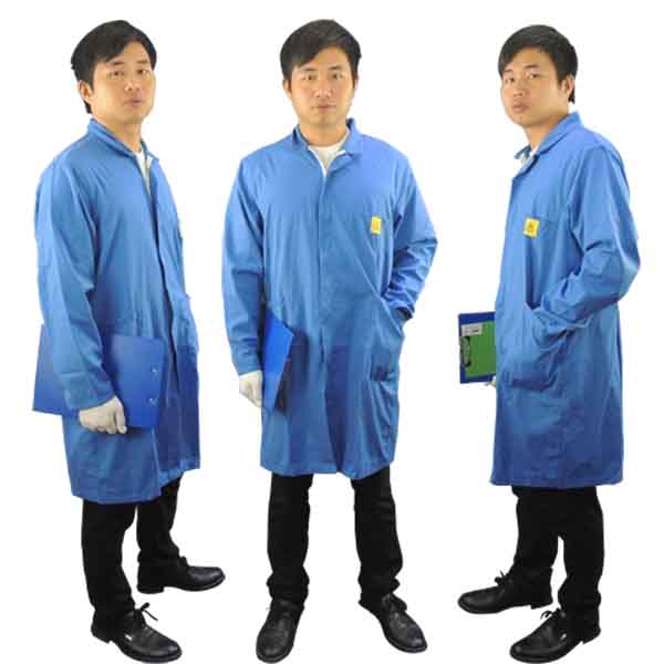 Esd Smock Rack ESD Unisex Smock-Professional ESD Cleanroom Supplier